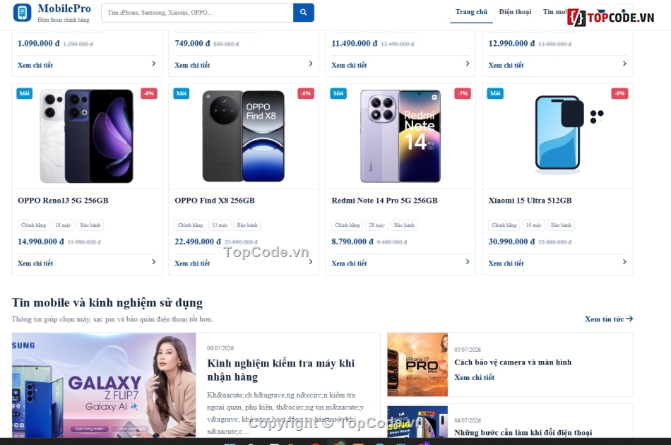 Web điện thoại,điện,bán